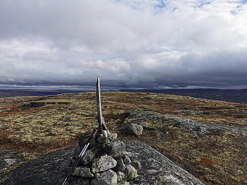 "Gamle" topp punktet på 1279 moh.