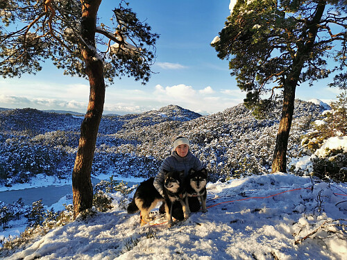 Flott på Langaheia første dagen i 2026!