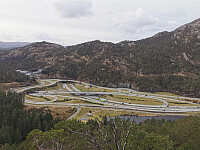 Spagettikrysset sett fra Tennebekksnipa.