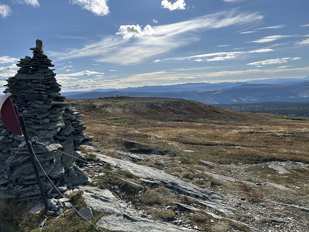 Trabelifjellet nord på tur tilbake
