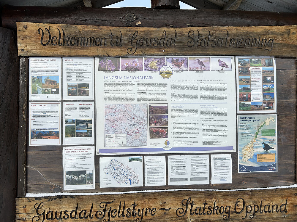 Fjellstyretavla langs Revsjøvegen