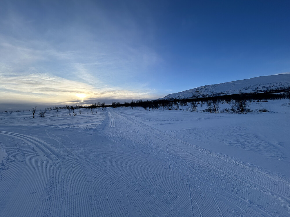 Løypekryss på Roasetra