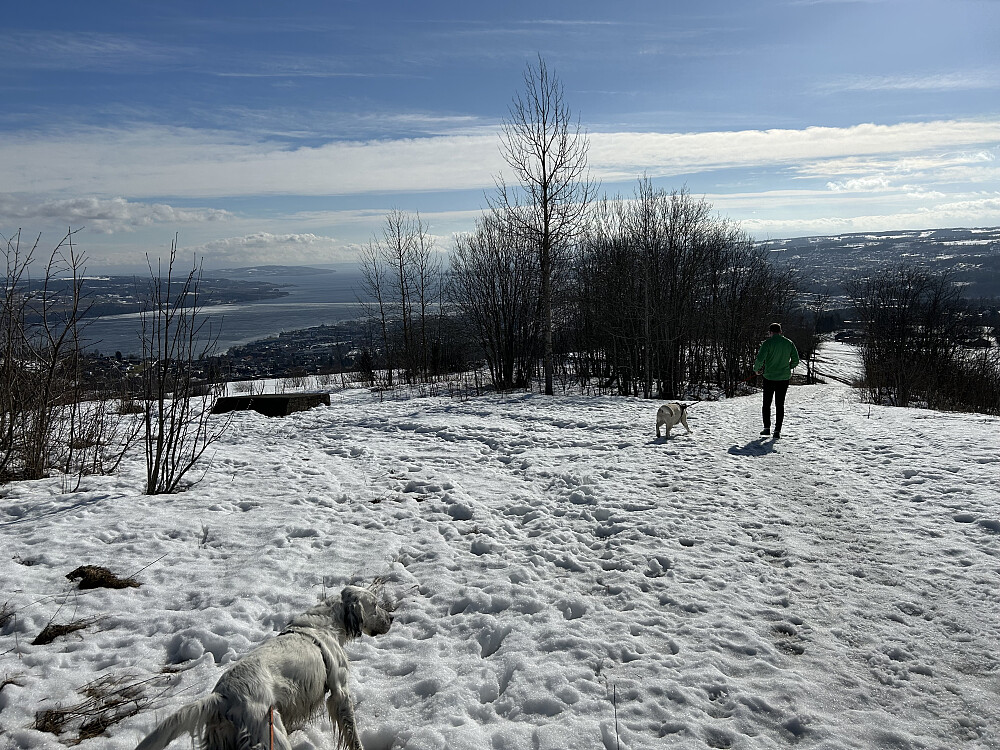 På tur ned fra Bergstoppen