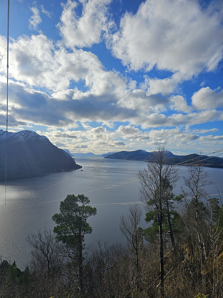 Utsikt ut Storfjorden