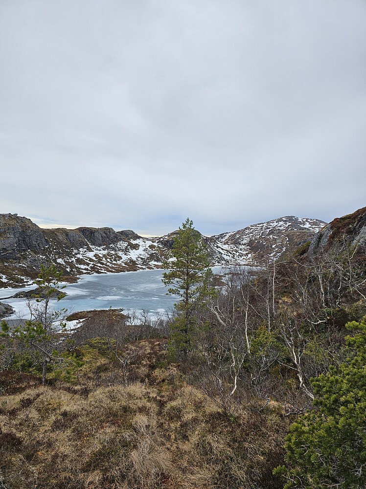 Stengvatnet med Hundvassknubben bakerst