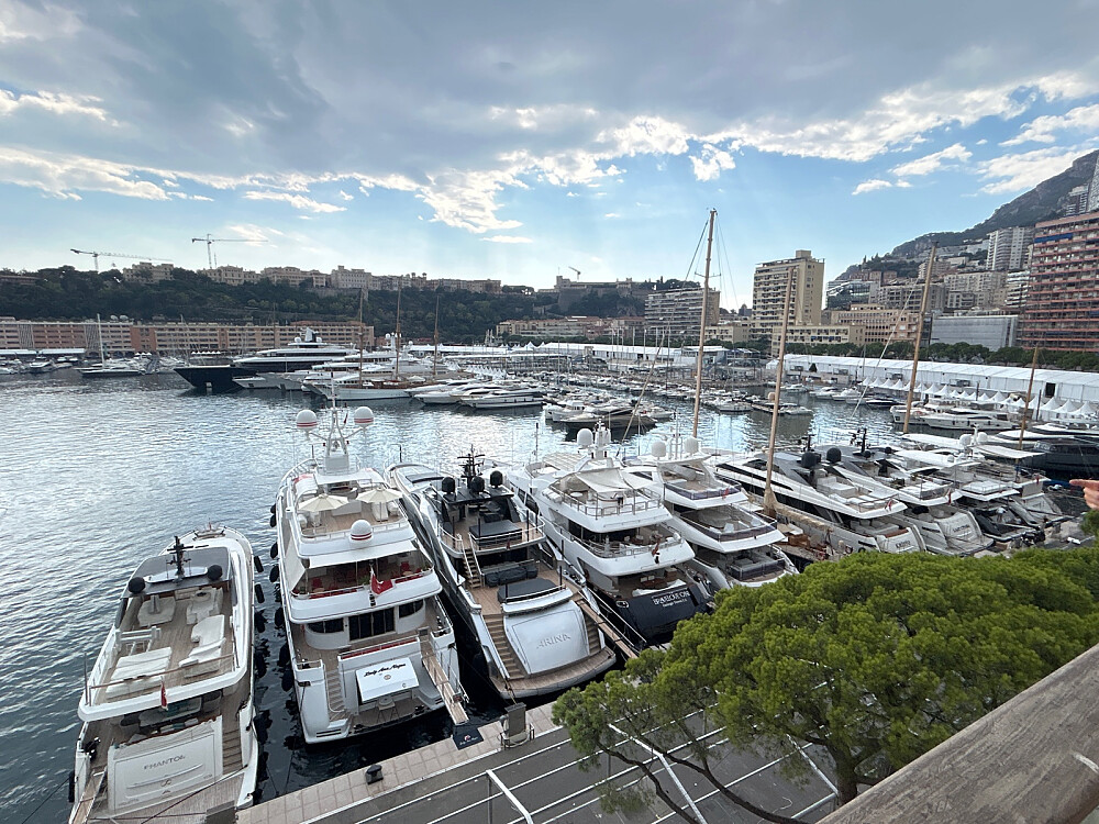Havna i Monaco.