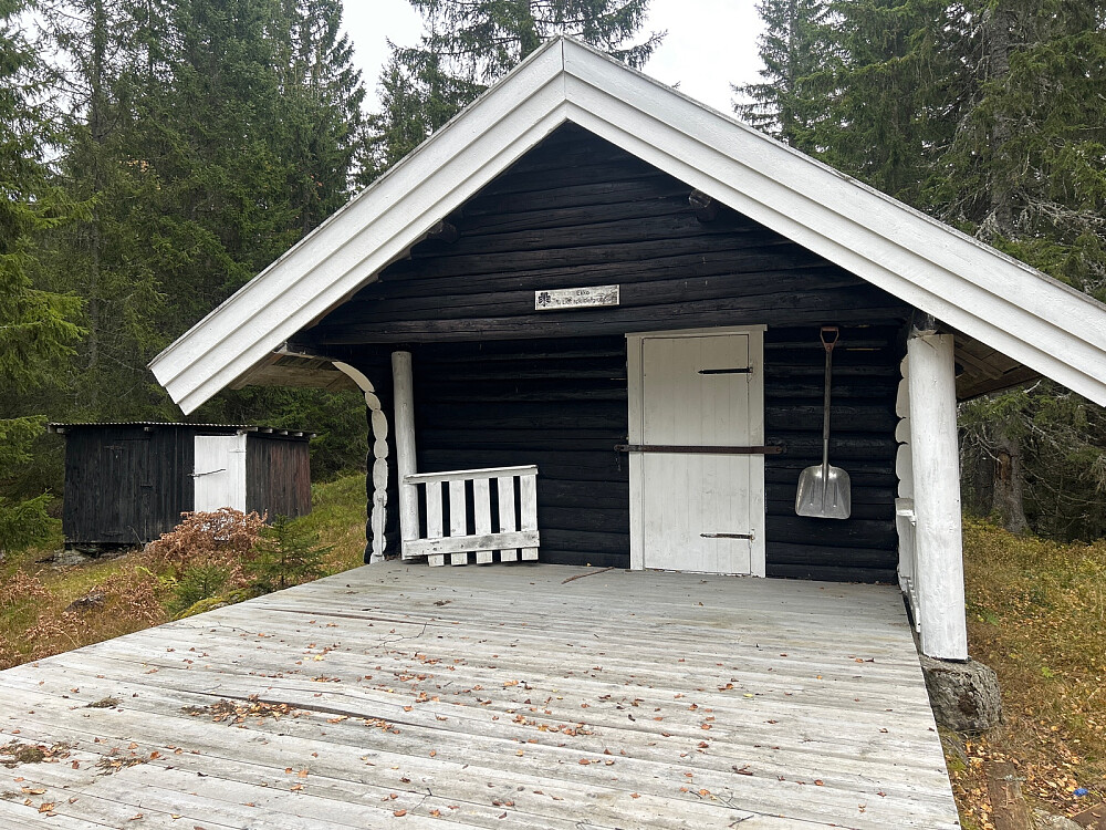 Hytta Ekko som tilhører Lier speidergruppe.