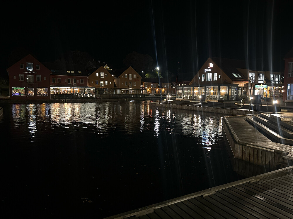 Fiskebrygga i Kristiansand.