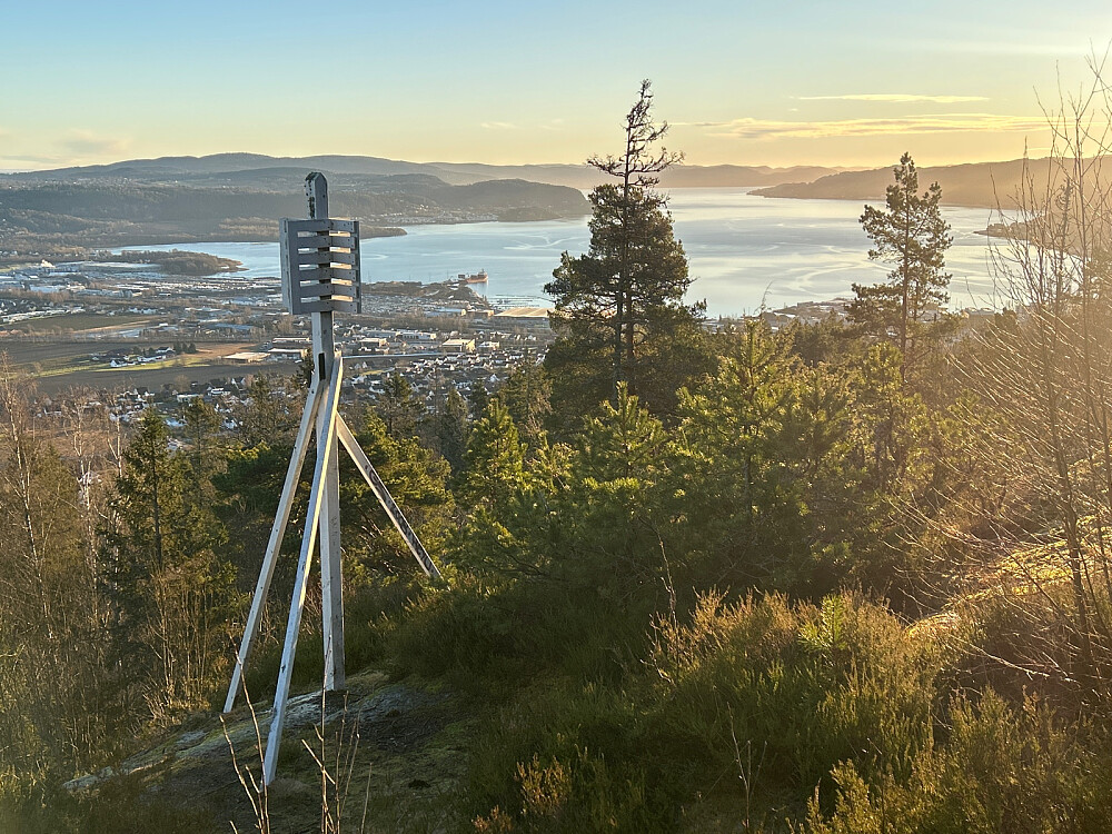 Prins Oscars utsikt mot Drammensfjorden.