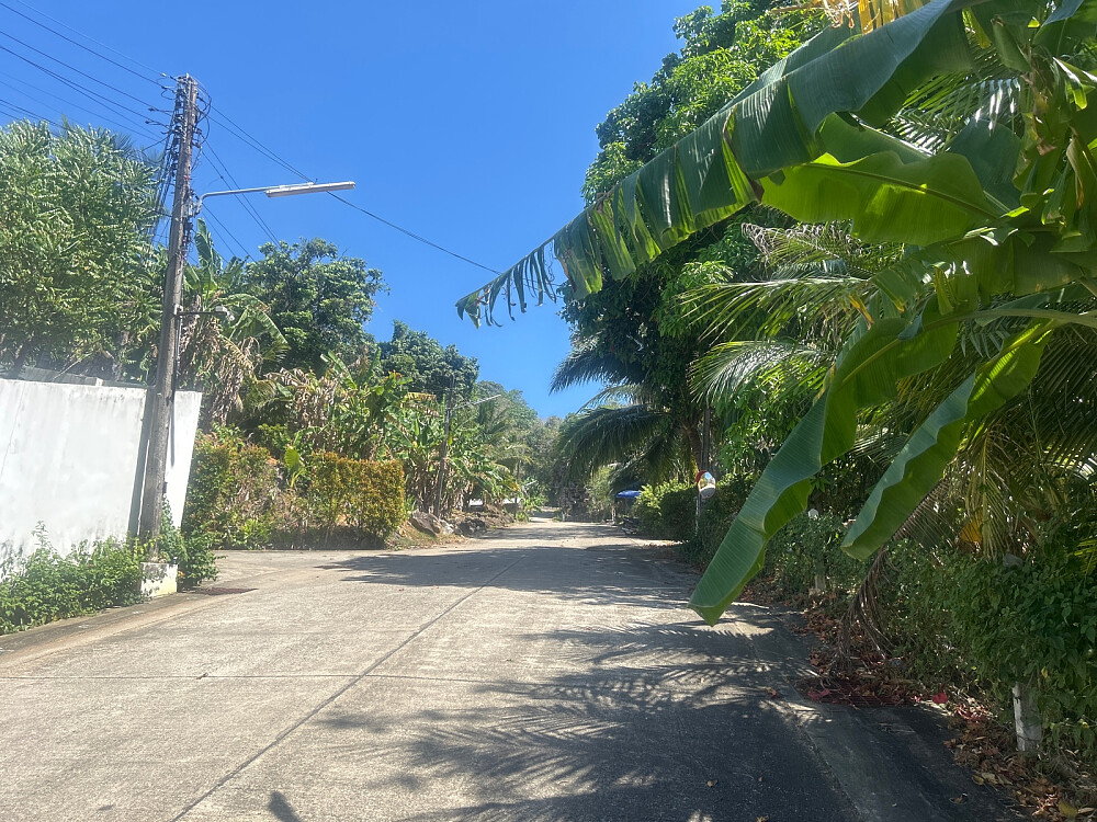 Her hadde jeg pauser i skyggen. Det var varmt.