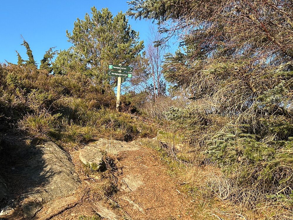 God sti på rundturen over Rambjøra.