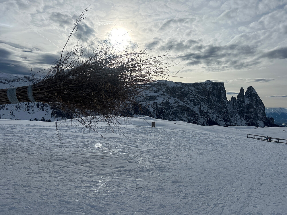Seiser Alm sitt signaturfjell.