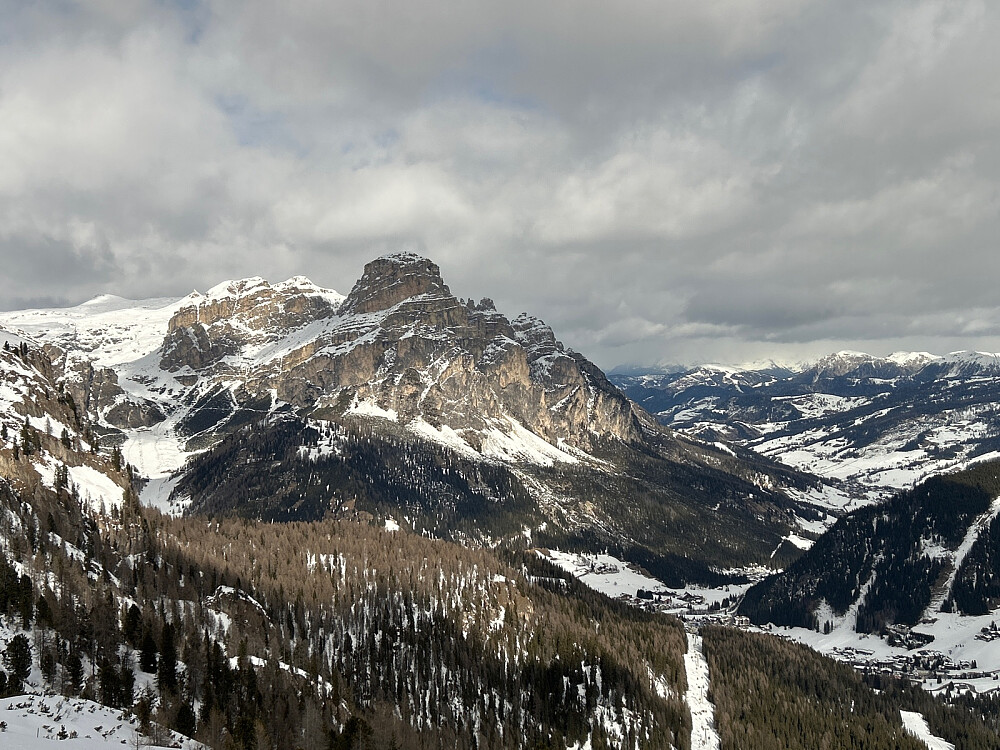 Utsikt fra Piz Boé.