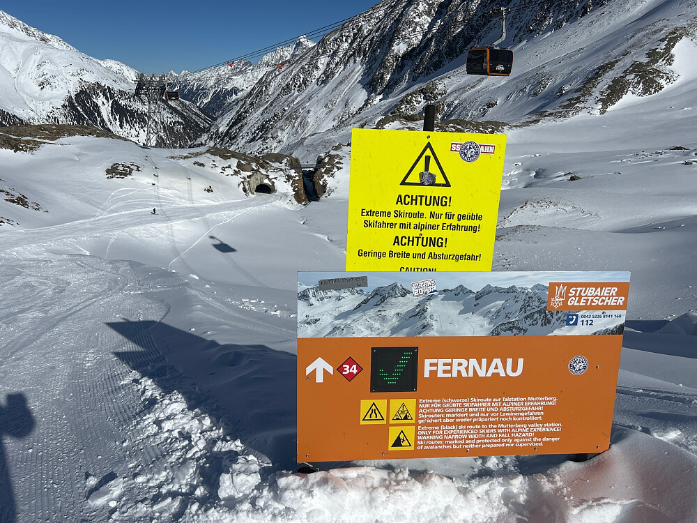 Jeg måtte jo prøve Fernau med denne advarselen:-)