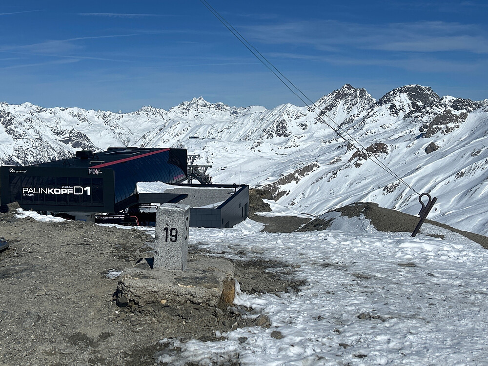 Fra toppen Palinkopf hvor jeg satt meg ned en stund og beundret utsikten, som var bedre motsatt vei.