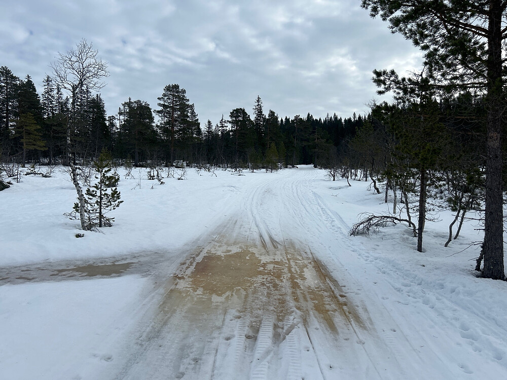 Spørs hvor lenge dte er skiføre her.