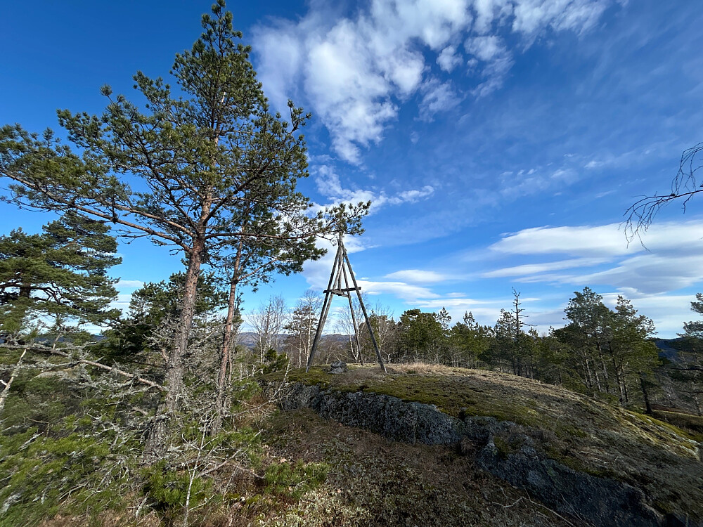 Sørøst for Mørjeklovås - 205moh.