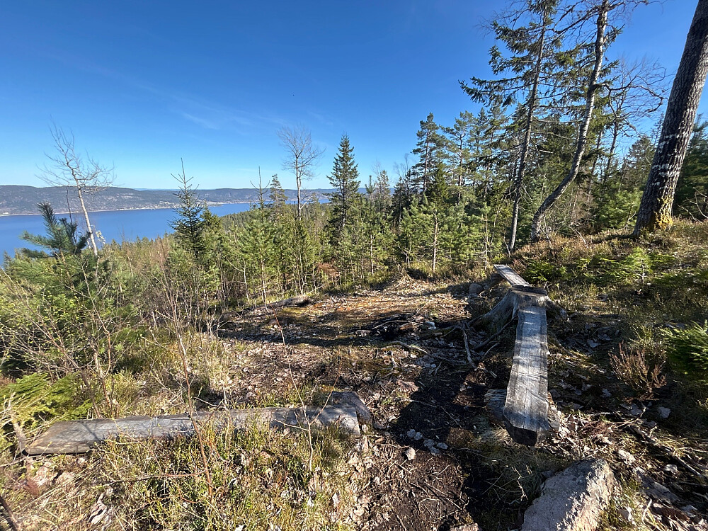 Bålplass på Vardåsen.