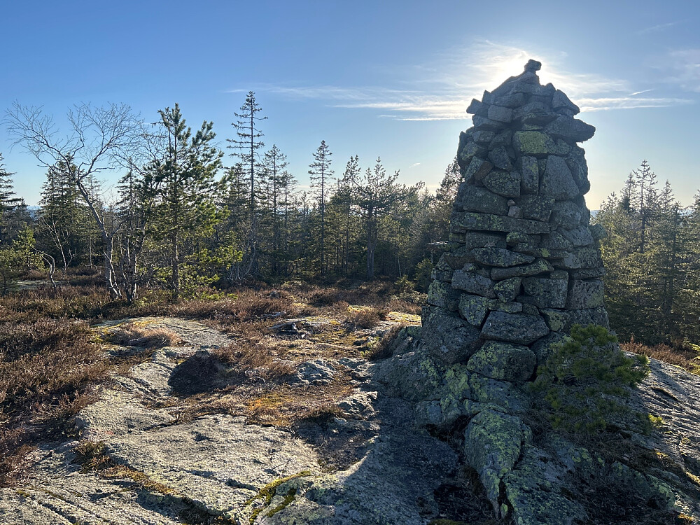 Toppvarden på Vindfjell.
