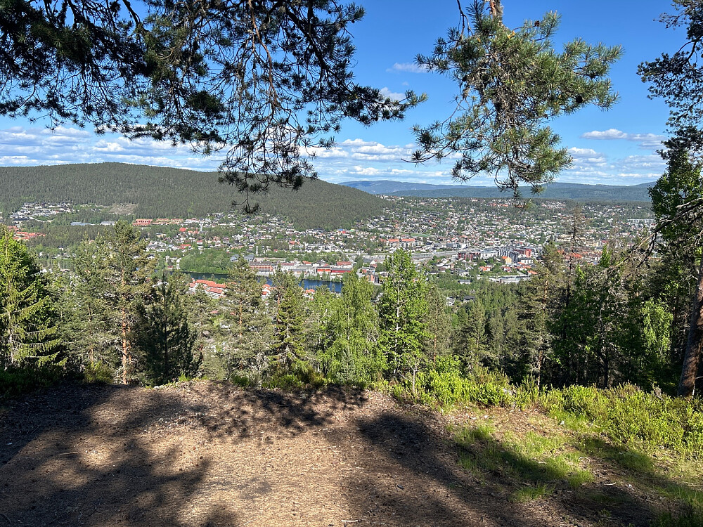 Utsikt fra Beckerkjøkkenet.