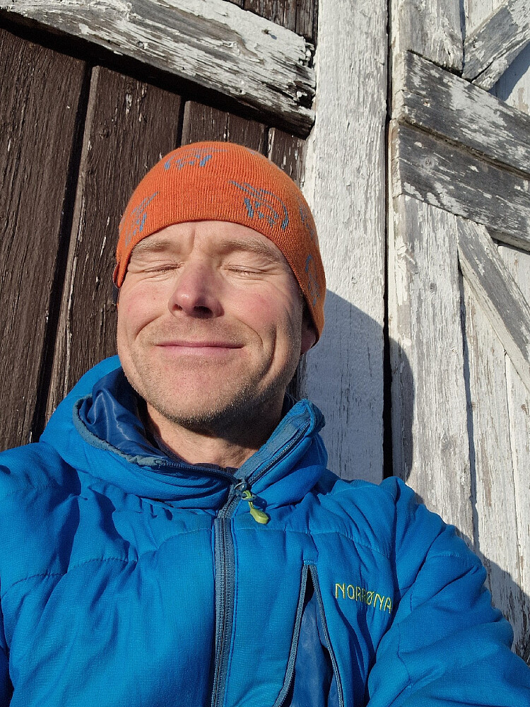 Varmt i hytteveggen