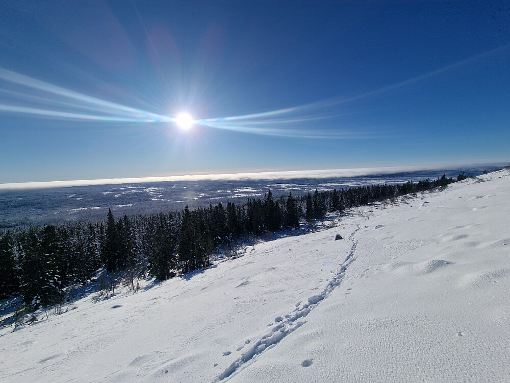 Skyene hold seg unna Trysilfjellet