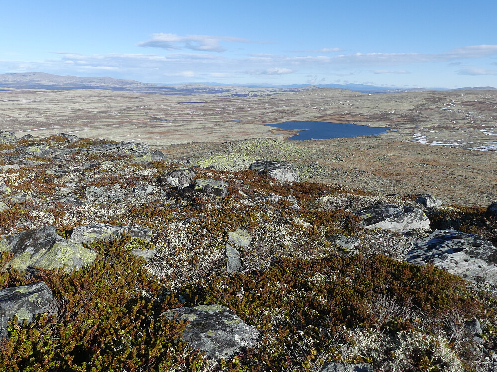 Raudsjøen fra fortoppen.
