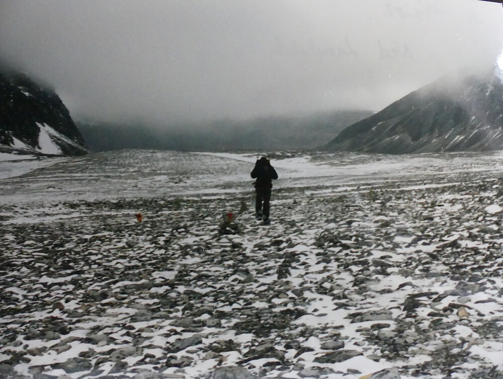 På vei ut Langholet.