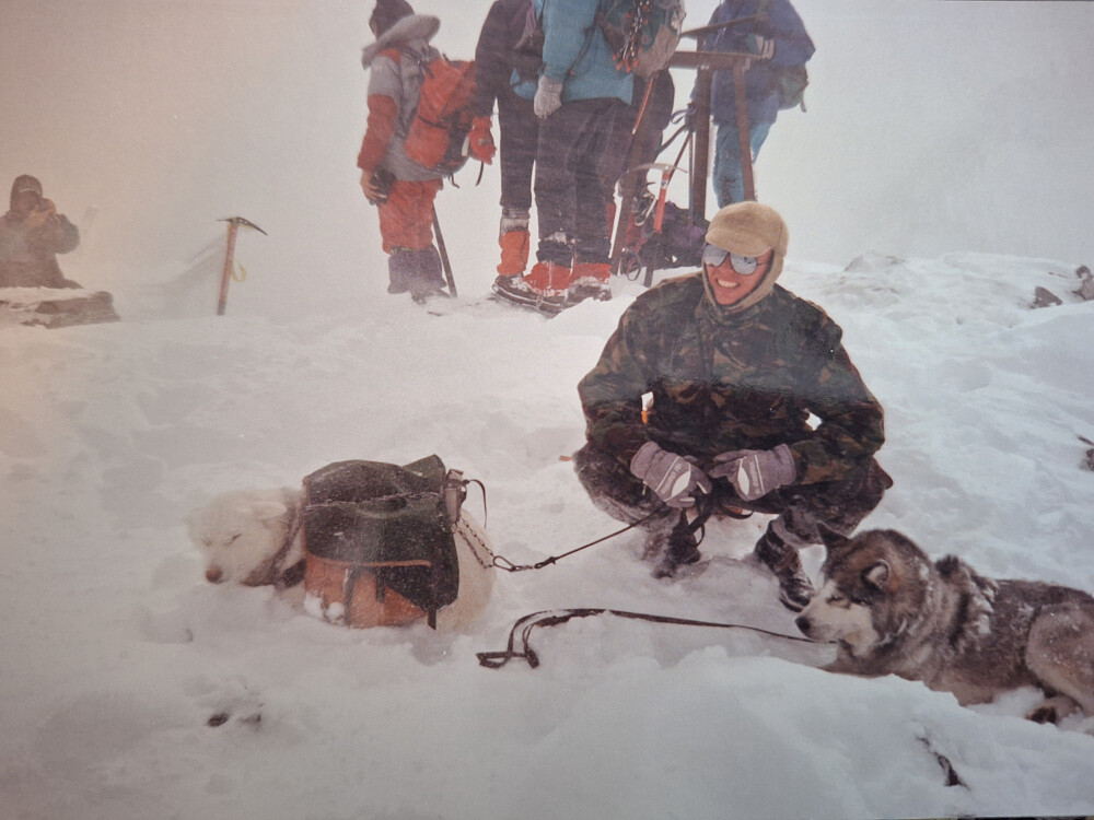 På topp i Norge, 2469 moh.