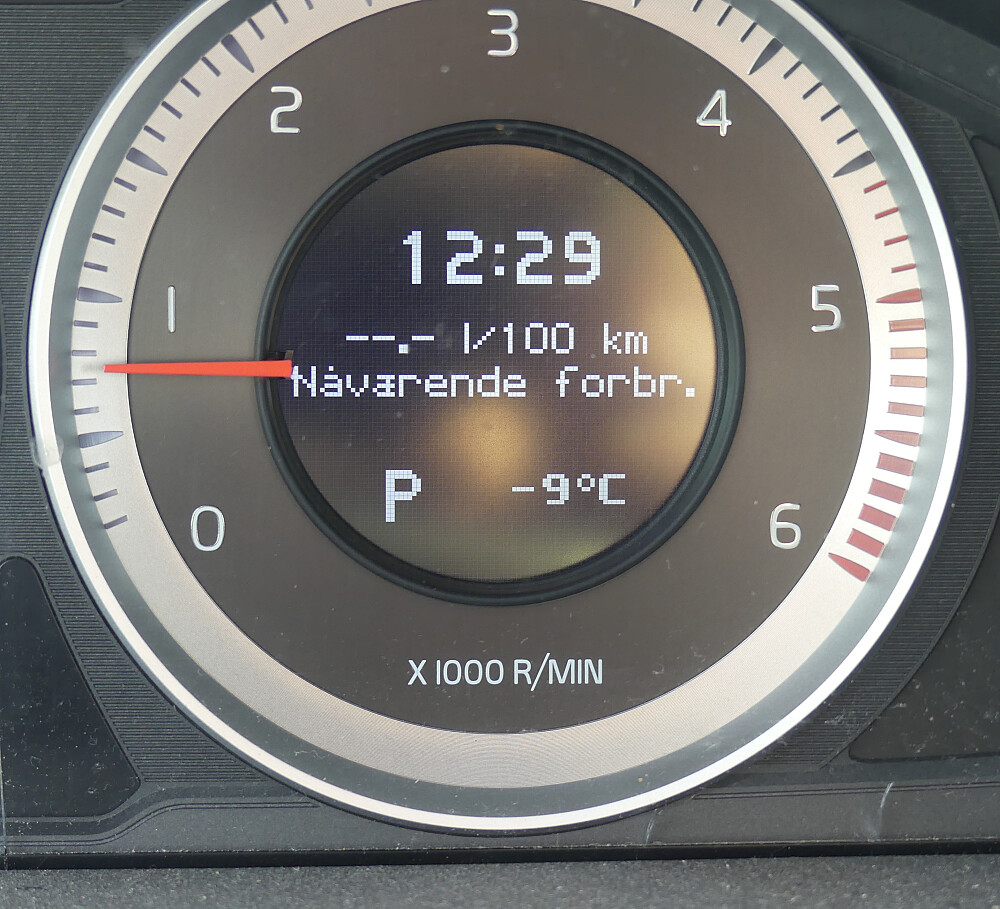 Fine forhold i dag; vindstille og passe med minusgrader.