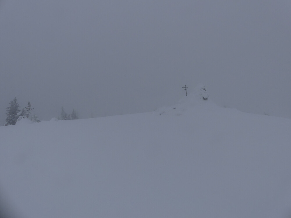 På toppen av Engulvsfjellet.
