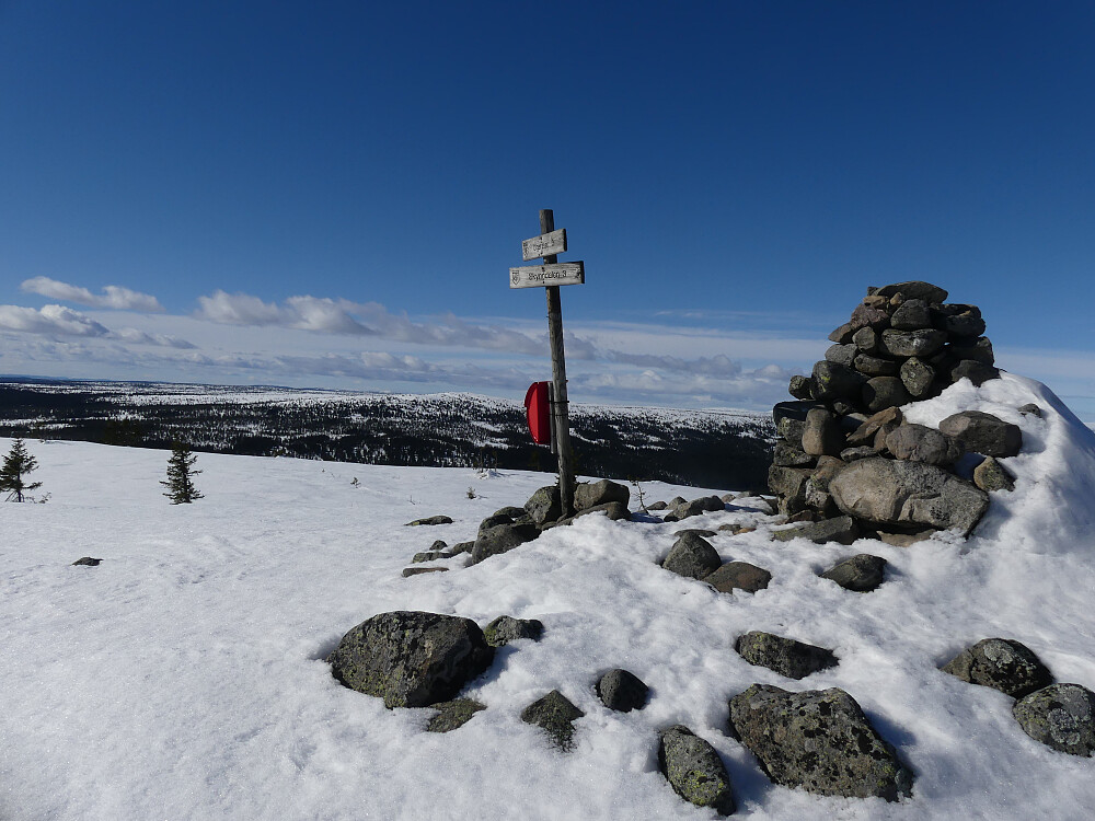 Mot Hemmelfjellet fra Engulvsfjellet.