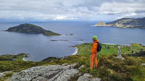 Fin utsikt mot Riste fra Ytste Nonshornet