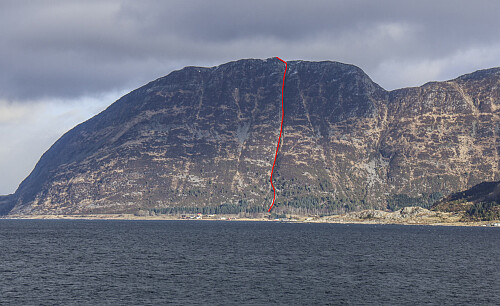 En rute for de som ikke liker svinger...