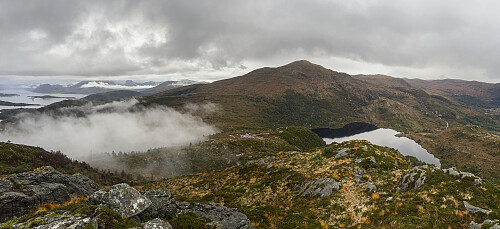 Utsikt mot Rjåhornet