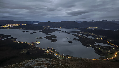 Utsikt fra Øyrahornet