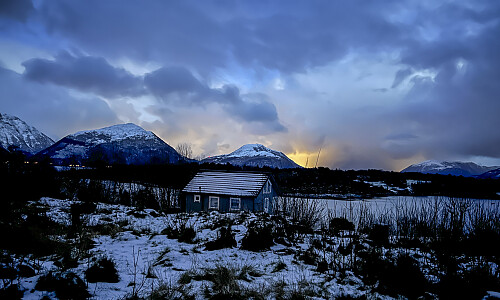 Fint lys, sett fra Eika