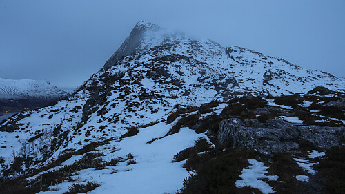 På vei opp Laupsnipa