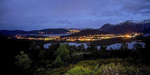 Utsikt fra Djupvikhaugen