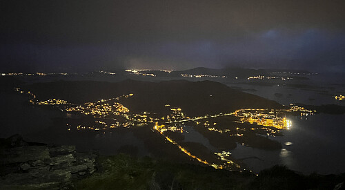 Begrenset utsikt fra Hasundhornet