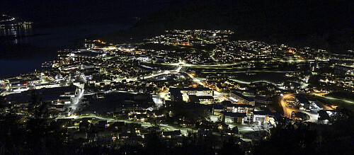 Sogndal sett fra Åberge