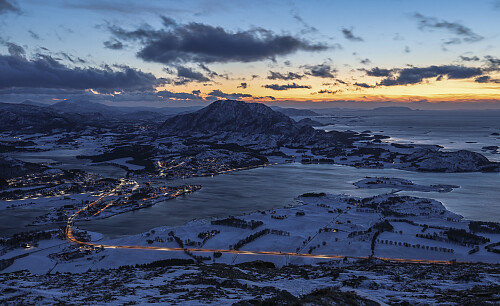 Berg sett fra Trælneshatten
