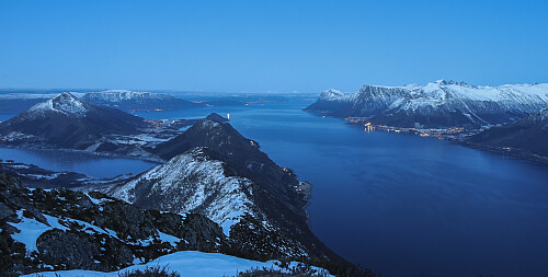 Ryggen jeg fulgte opp til Kongsvollen