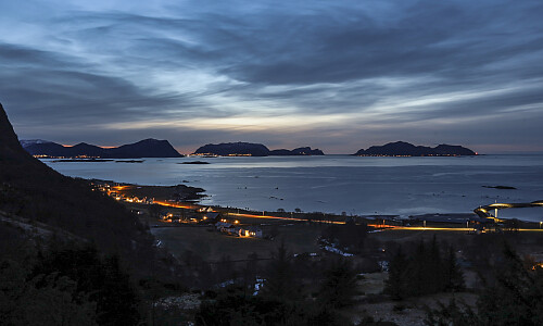 Returen til Flø gikk i mørket