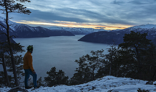 Utsikt fra Amlaholten