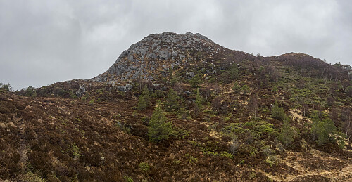 På vei opp for andre gang, denne gangen fra sydsiden