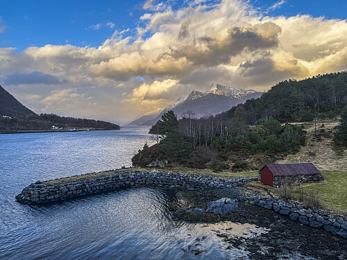 Fikk en liten pustepause fra regnet