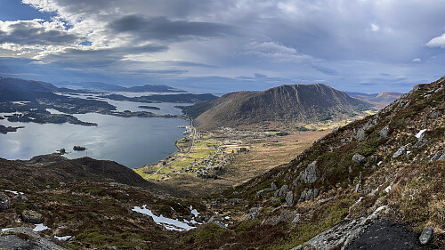 På vei ned mot Haddal