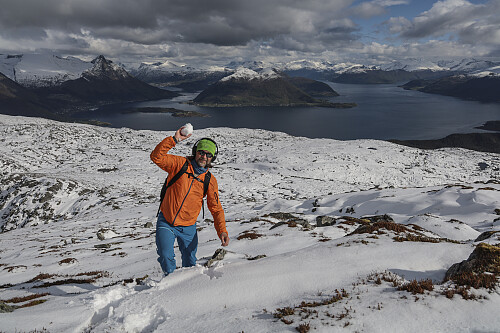 Snøen overlevde påska i år...