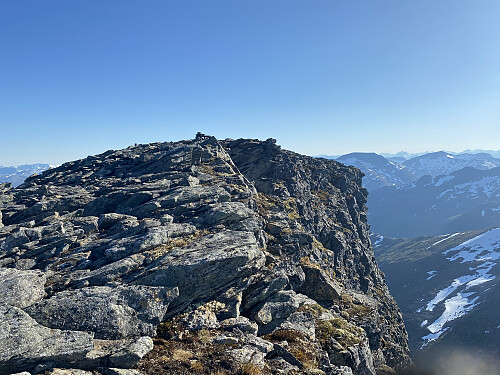 Bilde #13: Straks på toppen av Brekkehornet [1525 m.o.h.].
